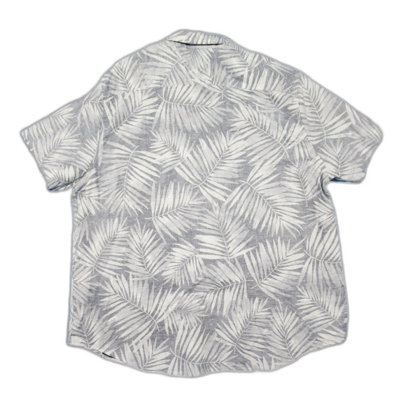 Levi's Men's Hawaiian Shirt Floral Logo Front Pockets Size 2XL (Cotton / Linen) - Picture 2 of 9